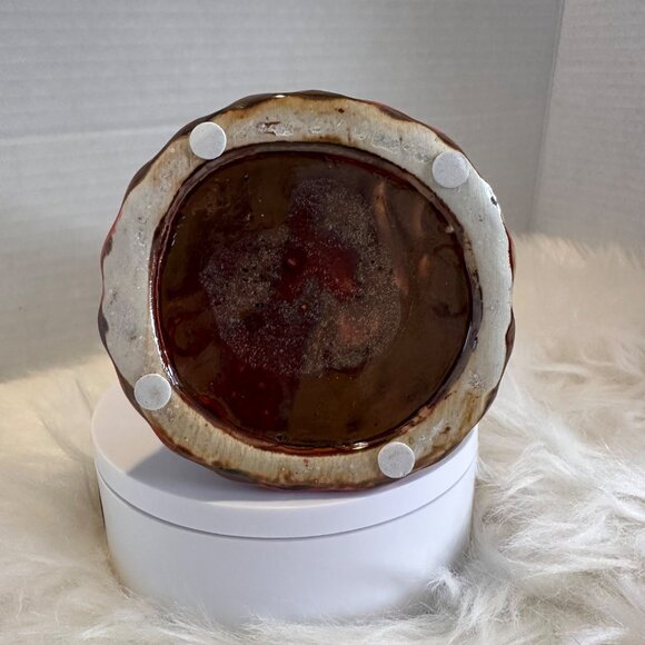 Artisan Ceramic Angel Tea Light holder, Natural Aesthetic, Chrismas decor, 8" - Picture 7 of 8